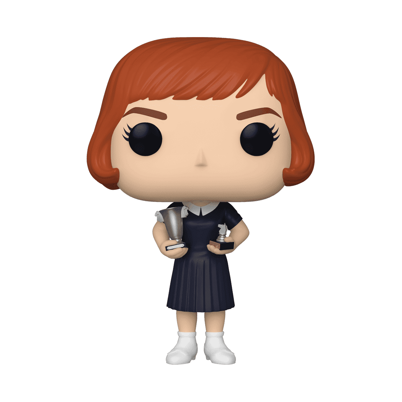The Queen's Gambit - Beth with Trophies