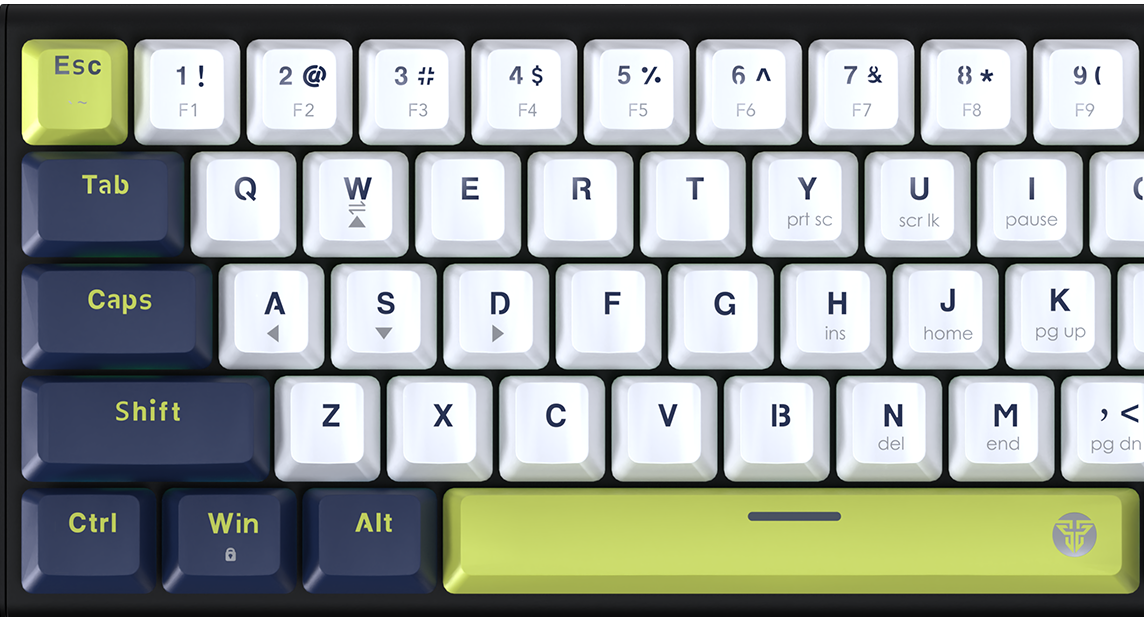 MORI - White (blue switch)