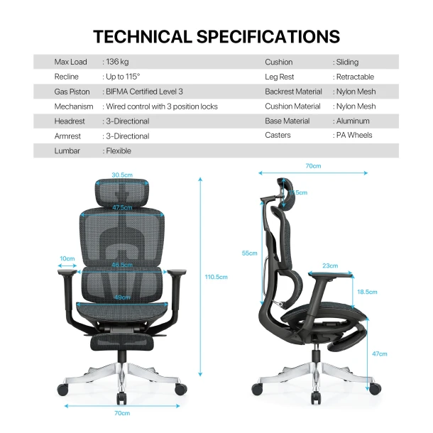 Fantech Office Chair OC3