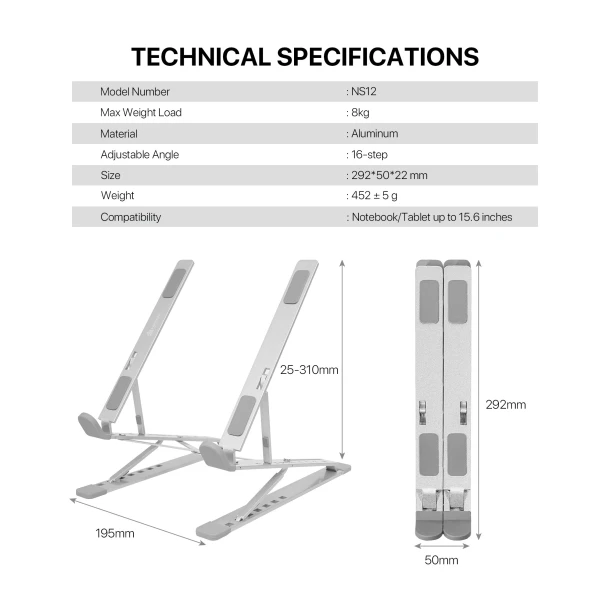 Fantech NoteBook Stand NS12