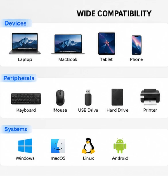 USB Hub 4 Ports