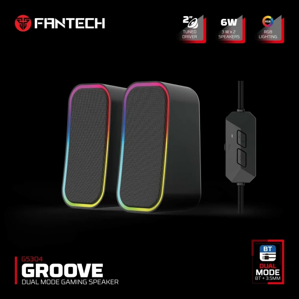Fantech Wired Speakers GS304