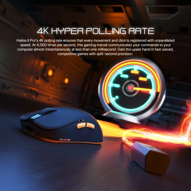Fantech Mouse XD3V3  HELIOS II 4K