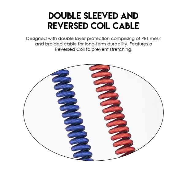 Fantech Coiled Cable Ac701