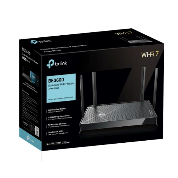 TP Link Dual Band Router BE3600 Archer BE230