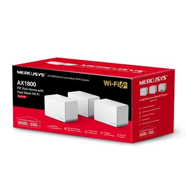 Mercusys Mesh AX1800 H70X 3pc