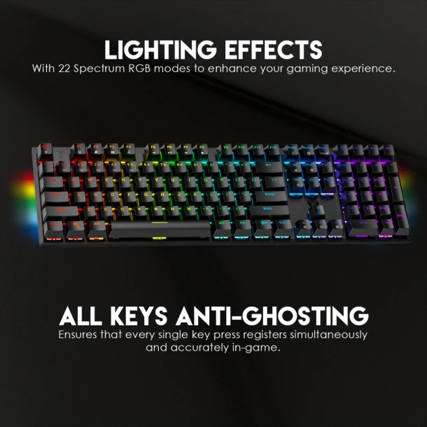 Fantech keyboard MK855 MAXFIT108