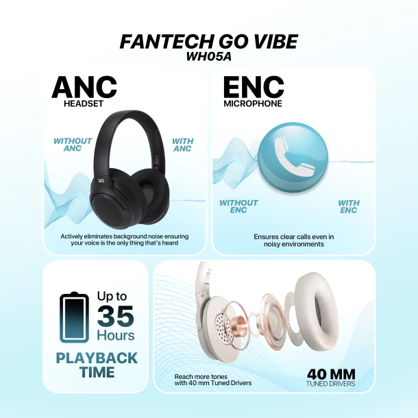 Fantech Headphone WH05A GO VIBE