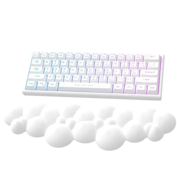 Cloud Wrist Rest For Keyboard & Mouse
