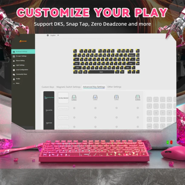 ATTACK SHARK Keyboard R82 HE
