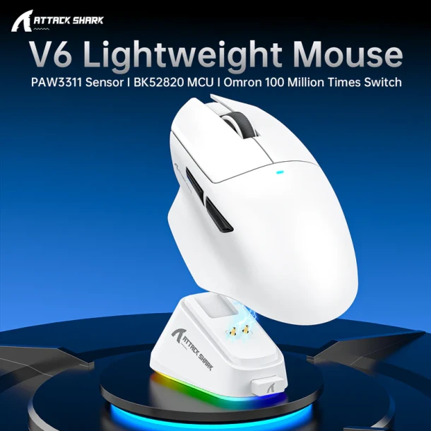 ATTACK SHARK Mouse V6