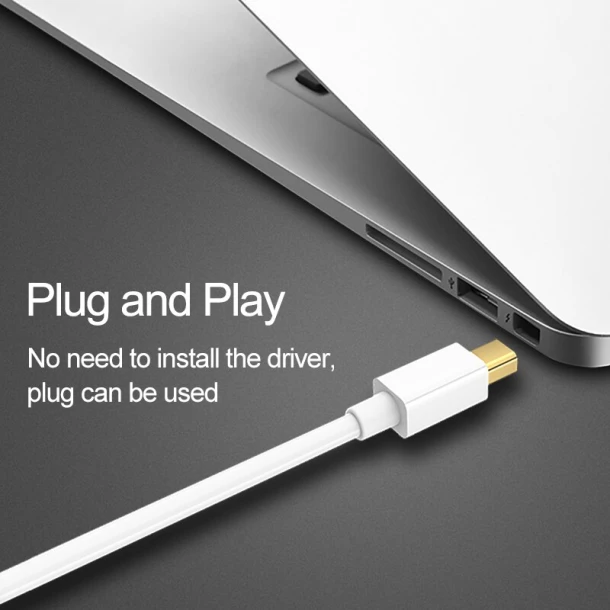 Biaze Cable Mini DP to HDMI 4k 1.8