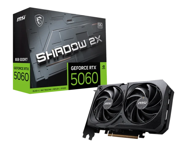 MSI Geforce RTX 5060 8G Shadow 2x OC
