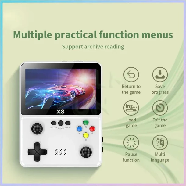Handheld Video Game X8