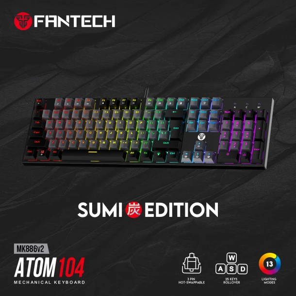Fantech keyboard MK886 V2 SUMI ATOM104