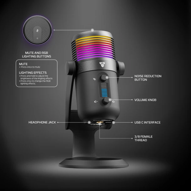 Fantech Microphone MCX03 LEVIOSA MAX