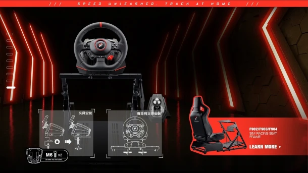Flashfire Racing Wheel Monaco F117