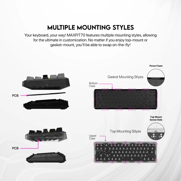 Fantech keyboard MK911 MAXFIT70