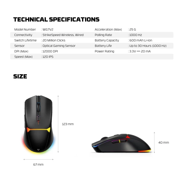 Fantech Mouse WG7V2 CRYPTO