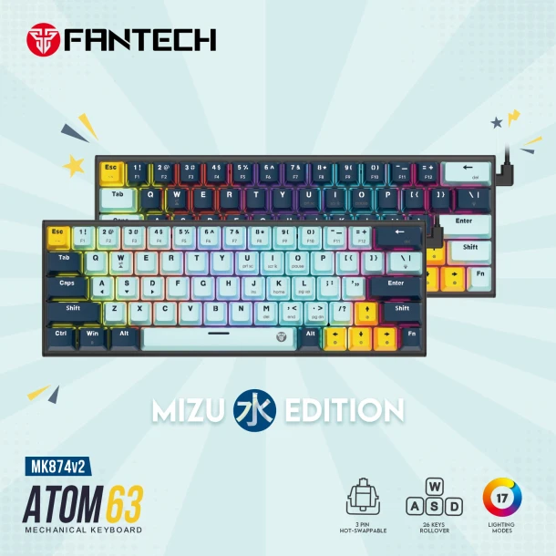 Fantech keyboard MK874 V2 ATOM63