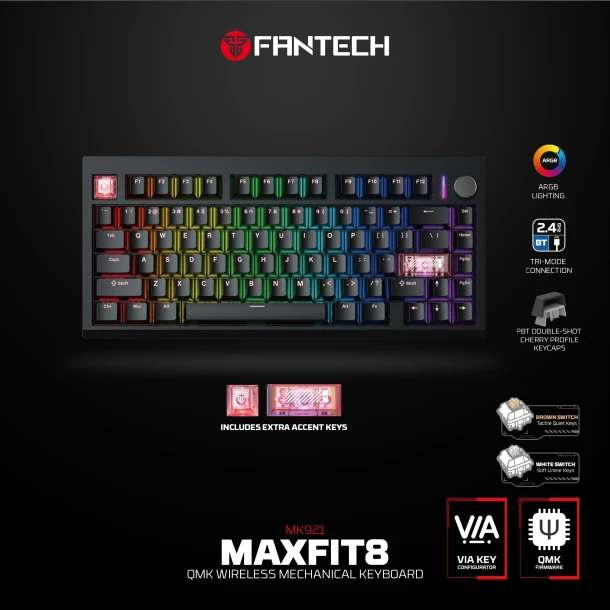 Fantech keyboard MK921 MaxFit8