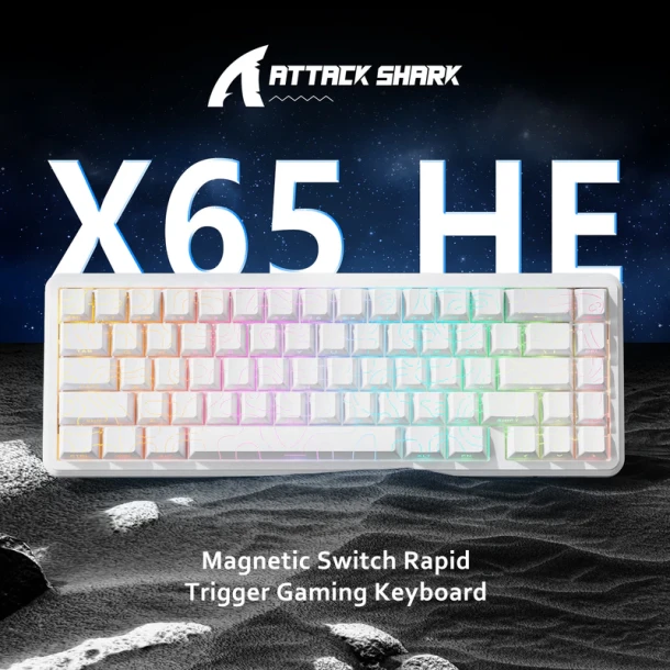 ATTACK SHARK Keyboard X65 HE
