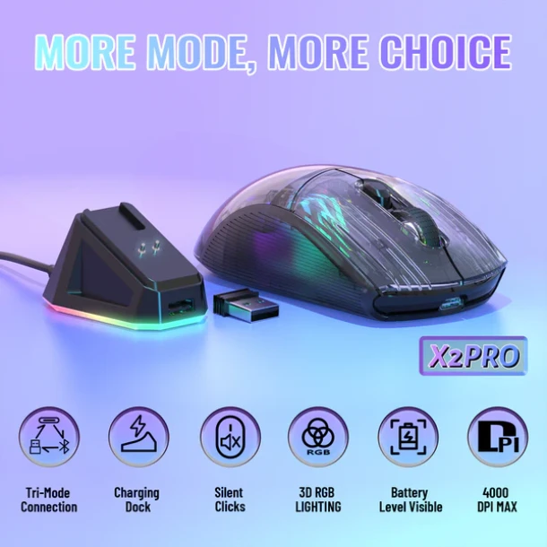 ATTACK SHARK Mouse X2 PRO