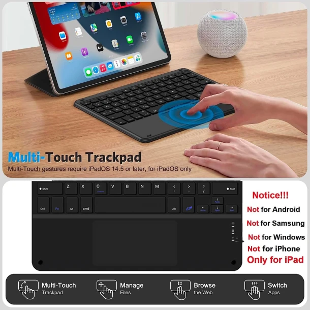 Resido Bluetooth Keyboard Multi Device