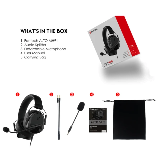 Fantech Headphone MH91 ALTO