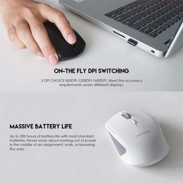 Fantech Mouse W190 DUAL MODE