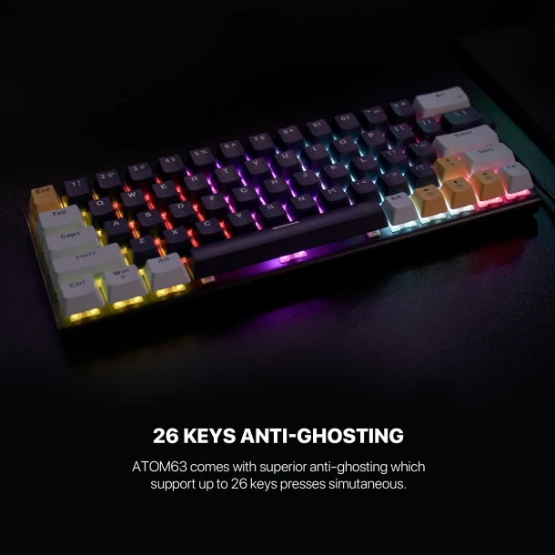 Fantech keyboard MK874 V2 ATOM63