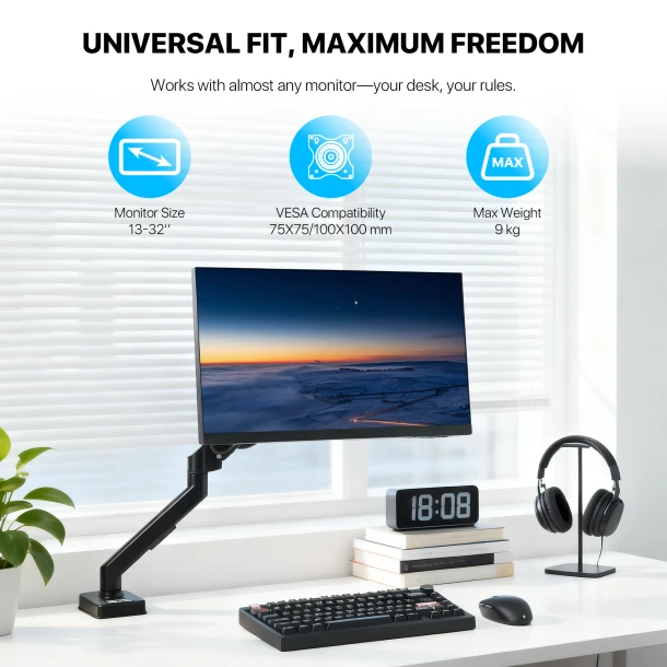Work Station Monitor Bracket MBS1 PRoMount