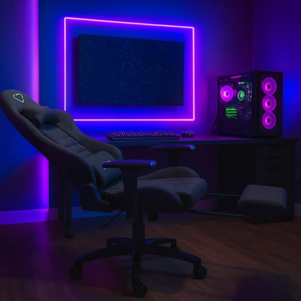 Furgle Gaming Chair F041 With Foot Rest