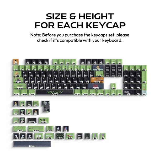 Fantech keycaps ACK03