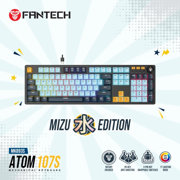 Fantech keyboard MK893S ATOM107S MIZU