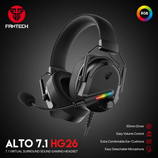 Fantech Headphone HG26 ALTO 7.1