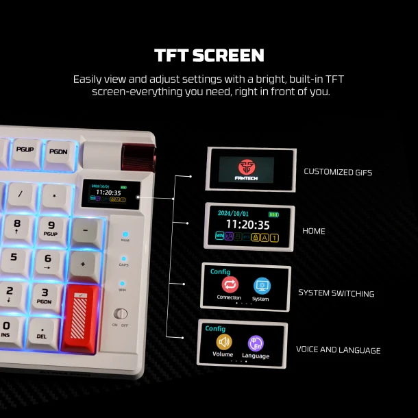 Fantech keyboard MK918 ATOM PRO97