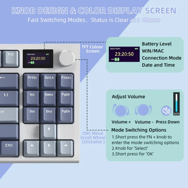 ATTACK SHARK Keyboard K86