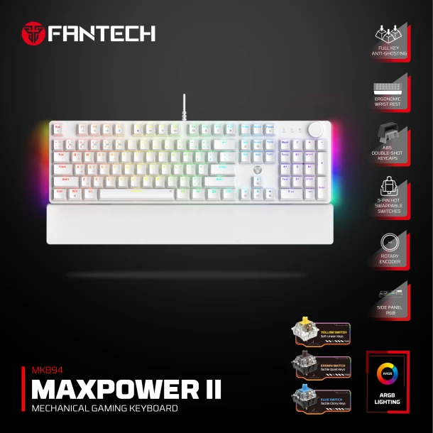 Fantech keyboard MK894 MAXPOWER II