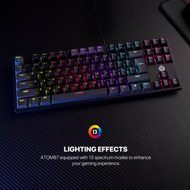 Fantech keyboard MK876 V2 ATOM