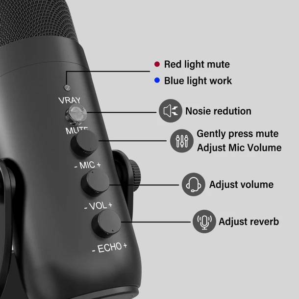 Jmary Microphone MC-PW8