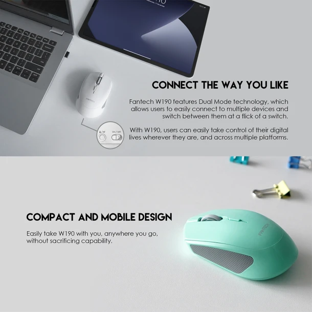 Fantech Mouse W190 DUAL MODE