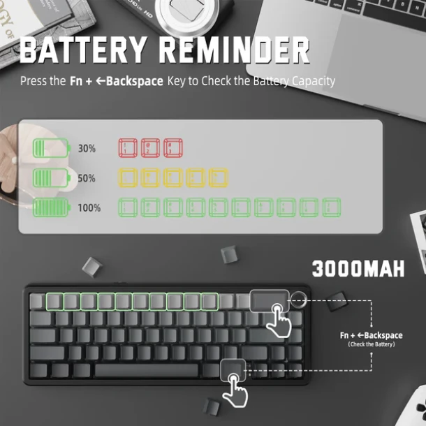 ATTACK SHARK Keyboard X66