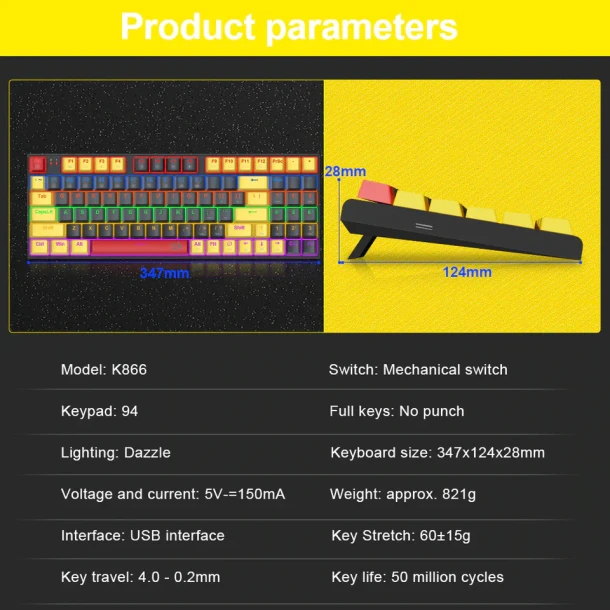 ReDragon Keyboard K866