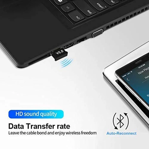 Bluetooth USB Adapter BT Version 5.0