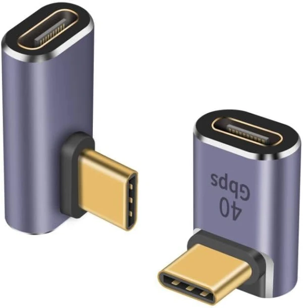 90° USB4.0 Type C Adapter