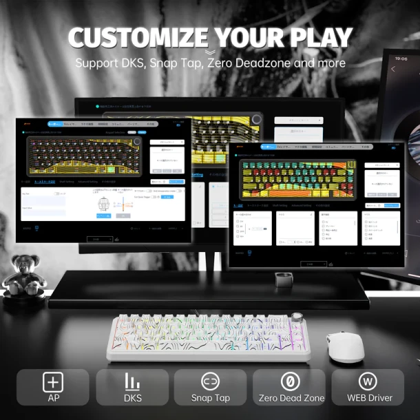 ATTACK SHARK Keyboard X65 PRO He