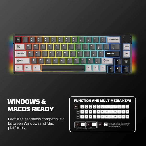 Fantech keyboard MK919 ATOM PRO66