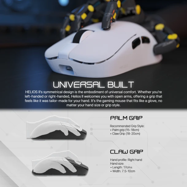 Fantech Mouse XD3V3 HELIOS II 1K