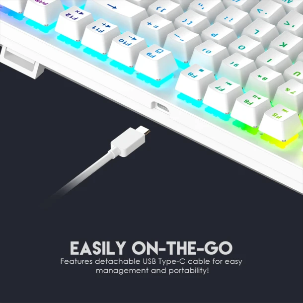 Fantech keyboard MK855 MAXFIT108